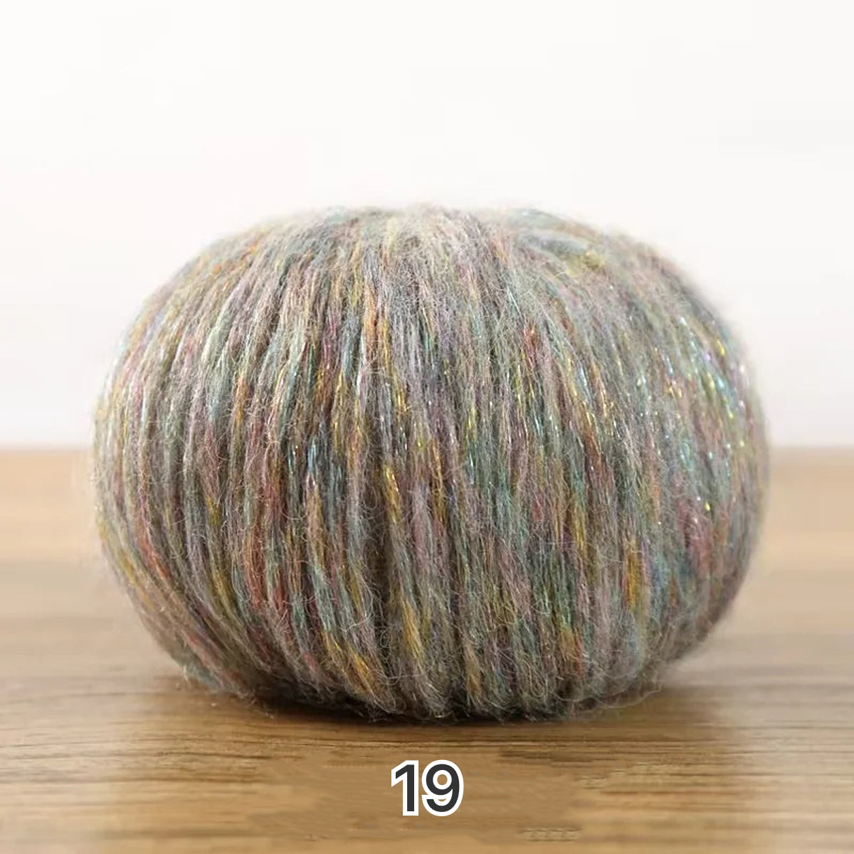 Sea Mohair（シーモヘア）25g ｜アルパカ50%×モヘア50%｜ふんわり軽やか｜引き揃え糸・透け感ニット・マフラー作り｜韓国ファッション｜全20色