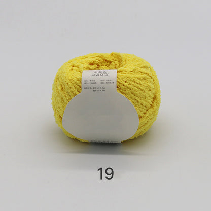 Cotton Candy Yarn（コットンキャンディヤーン）50g｜韓国で大流行｜ふわもこマシュマロ糸｜鉢底ネット編み・ネット編み・マフラー・帽子・編みぐるみ向け