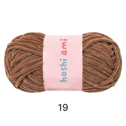 Fairy Mole（フェアリーモール）50g｜キラキラ輝くモール糸｜鉢底ネット編み・ネット編みに｜雲のようなふんわり肌ざわり｜全44色