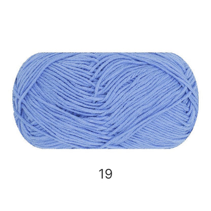 Premium Combed Cotton Lite（プレミアム・コーマコットン・ライト）40g｜高品質4ply｜軽やかで滑らかな編み心地｜推し活にぴったり｜初心者にもおすすめ｜全67色　