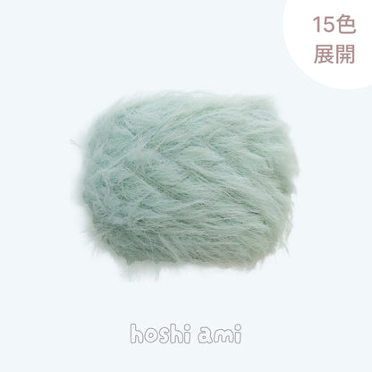 Mochi Fur Yarn（モチファーヤーン）50g｜ふわもこ・フェイクファー・パステルカラー｜帽子・マフラー｜韓国トレンド｜全15色