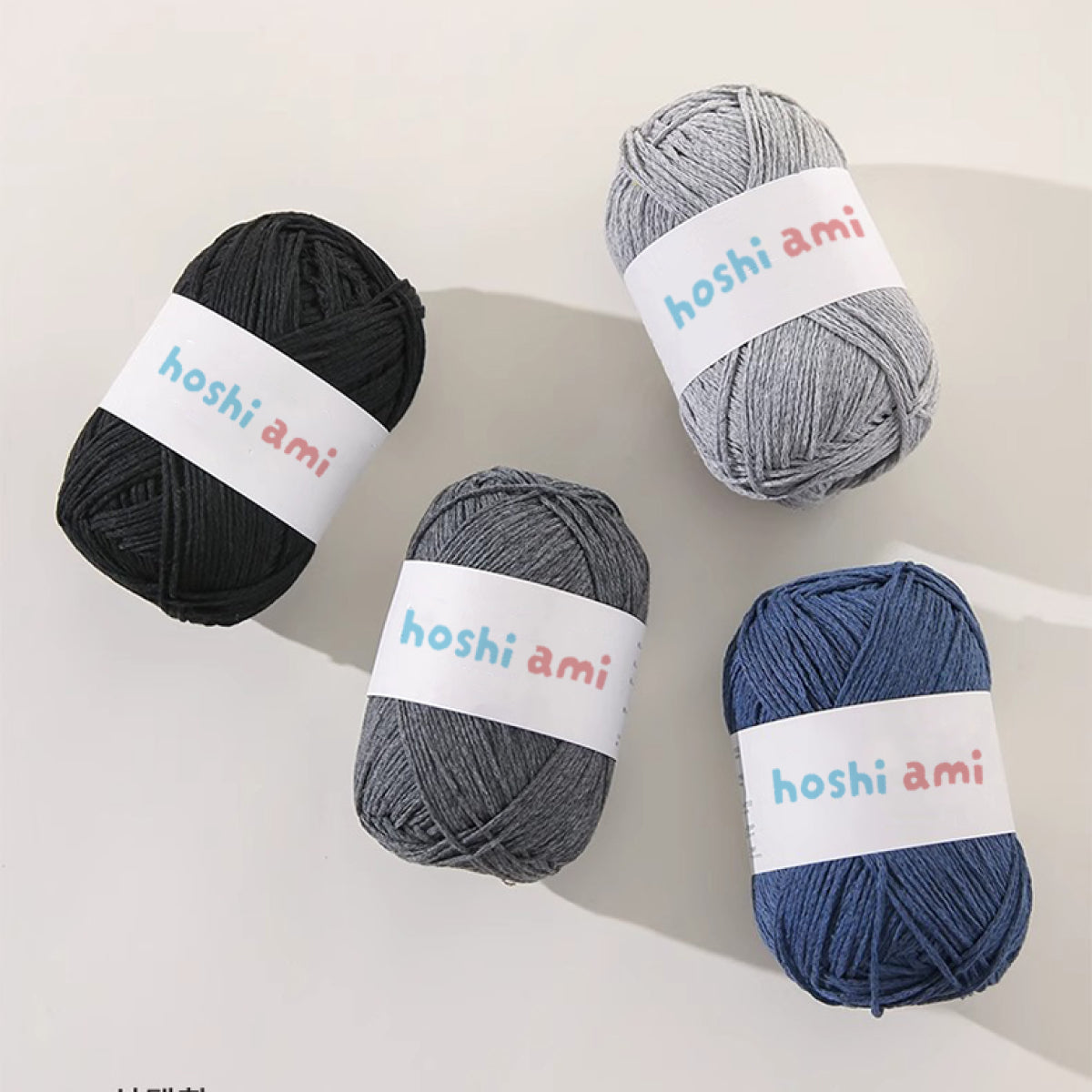 1mm Cotton Cord（1mm コットン・コード）｜コットン混ヤーン｜ハリがあって型崩れしにくい編み糸｜バッグ・帽子・小物におすすめ｜韓国風｜全23色