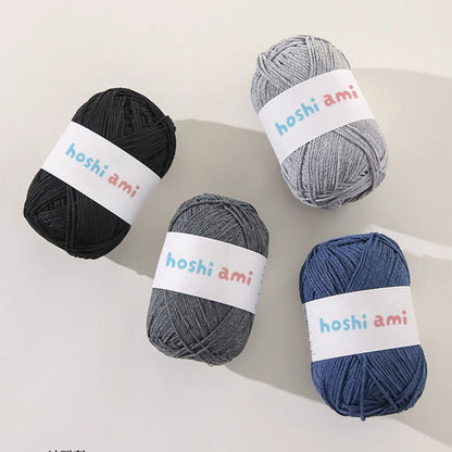 1mm Cotton Cord（1mm コットン・コード）｜コットン混ヤーン｜ハリがあって型崩れしにくい編み糸｜バッグ・帽子・小物におすすめ｜韓国風｜全23色
