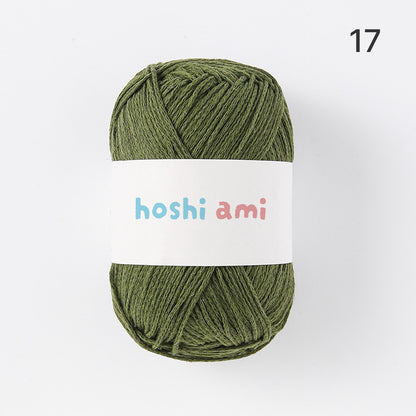 【手編みキット】ゆるバッグ｜韓国風コットンメッシュバッグ ｜全23色｜ワンハンドルバッグ｜初心者向け｜編み方動画付き