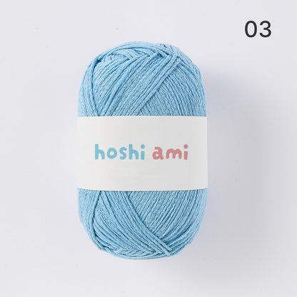 【手編みキット】ゆるバッグ｜韓国風コットンメッシュバッグ ｜全23色｜ワンハンドルバッグ｜初心者向け｜編み方動画付き