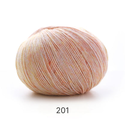 Mix Lily Yarn（ミックスリリヤーン）150g｜絵画のようなミックスカラー｜コットン混リリヤーン｜約375mの大容量｜ウェア・ブランケットに｜全13色
