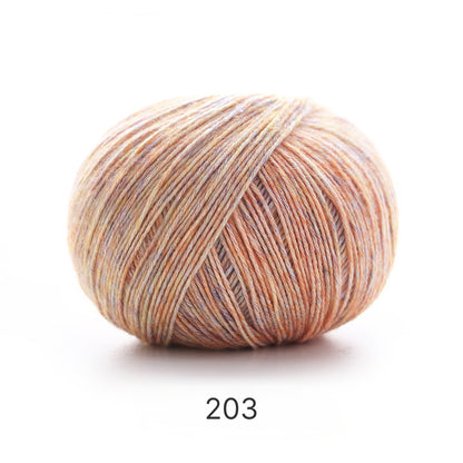 Mix Lily Yarn（ミックスリリヤーン）150g｜絵画のようなミックスカラー｜コットン混リリヤーン｜約375mの大容量｜ウェア・ブランケットに｜全13色