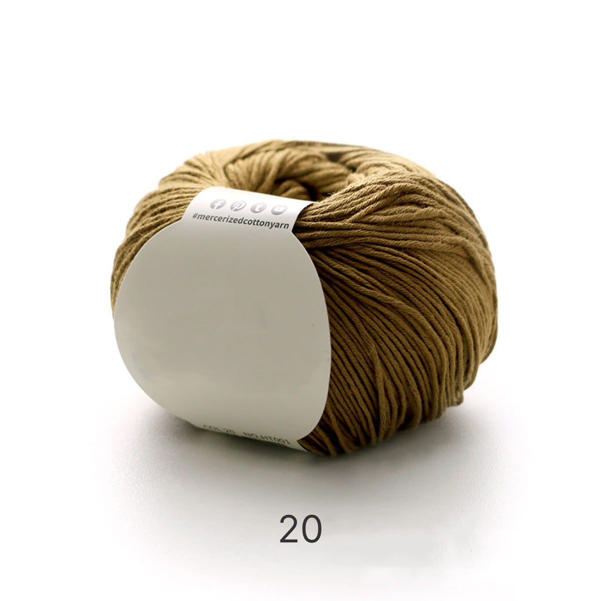 【綿100%】Pure Cotton（ピュアコットン）50g｜100%コットン糸｜通気性抜群で心地よい｜ベビー服・オールシーズン対応