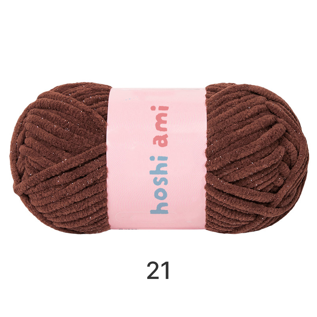 Fairy Mole（フェアリーモール）50g｜キラキラ輝くモール糸｜鉢底ネット編み・ネット編みに｜雲のようなふんわり肌ざわり｜全44色
