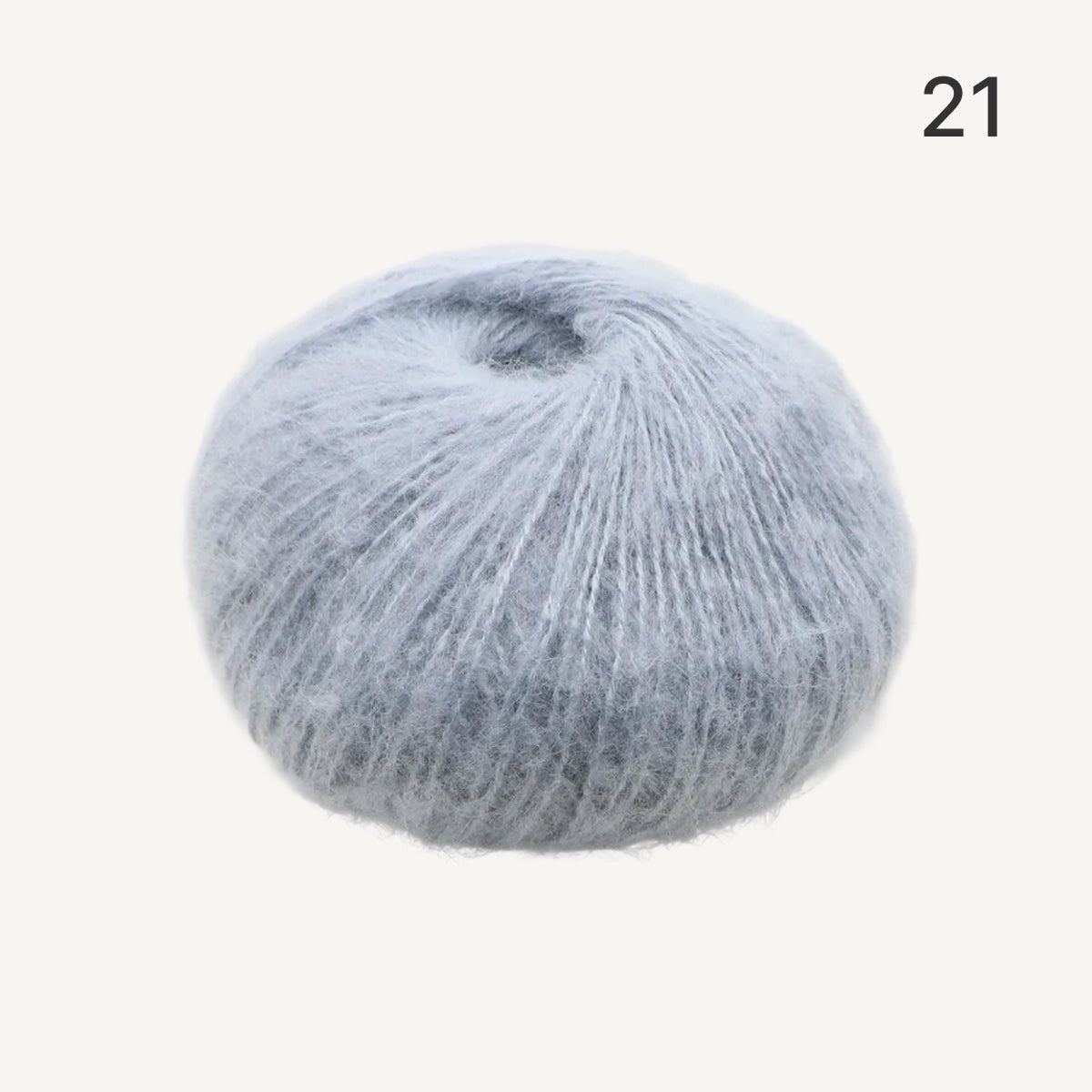 Fuwari Mohair（フワリモヘア）25g｜極上の肌触り｜綿あめのように軽やか｜引き揃え・透かし編み・ベビーウェアに｜全40色