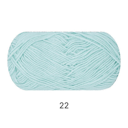 Premium Combed Cotton Lite（プレミアム・コーマコットン・ライト）40g｜高品質4ply｜軽やかで滑らかな編み心地｜推し活にぴったり｜初心者にもおすすめ｜全67色　