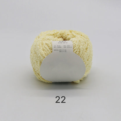 Cotton Candy Yarn（コットンキャンディヤーン）50g｜韓国で大流行｜ふわもこマシュマロ糸｜鉢底ネット編み・ネット編み・マフラー・帽子・編みぐるみ向け