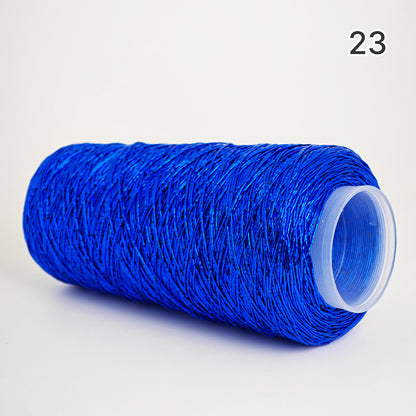 Jewel Metallic Yarn（ジュエルメタリックヤーン）200g｜メタリックな輝き｜韓国トレンド｜スマホショルダー・バッグ作りに｜大容量｜全29色