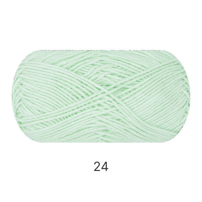 Premium Combed Cotton Lite（プレミアム・コーマコットン・ライト）40g｜高品質4ply｜軽やかで滑らかな編み心地｜推し活にぴったり｜初心者にもおすすめ｜全67色　