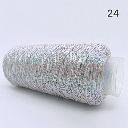 Jewel Metallic Yarn（ジュエルメタリックヤーン）200g｜メタリックな輝き｜韓国トレンド｜スマホショルダー・バッグ作りに｜大容量｜全29色