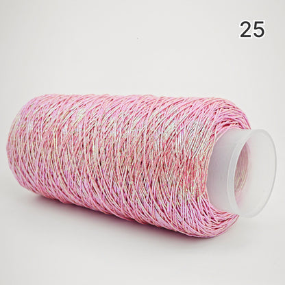 Jewel Metallic Yarn（ジュエルメタリックヤーン）200g｜メタリックな輝き｜韓国トレンド｜スマホショルダー・バッグ作りに｜大容量｜全29色