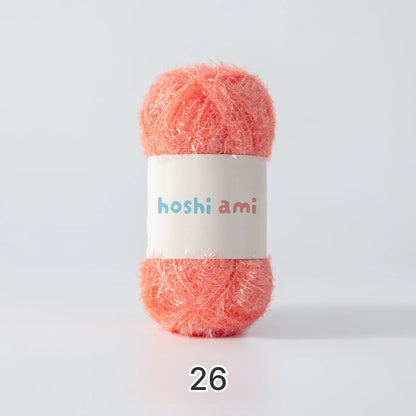 Bling Susemi Yarn（ブリングスセミヤーン）｜韓国スセミ糸｜キラキラファンシーヤーン｜引き揃えにもおすすめ｜全38色