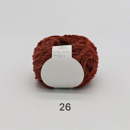 Cotton Candy Yarn（コットンキャンディヤーン）50g｜韓国で大流行｜ふわもこマシュマロ糸｜鉢底ネット編み・ネット編み・マフラー・帽子・編みぐるみ向け