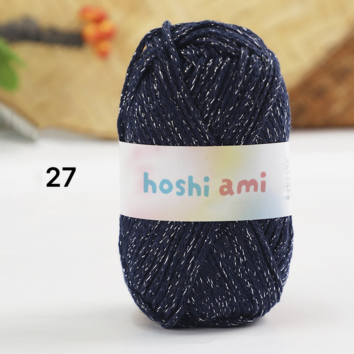 Starlight Lame Cotton（スターライト・ラメコットン）50g｜ふんわりコットン×きらめく銀糸｜バッグ・帽子・韓国風小物に｜高見えデザイン｜全29色