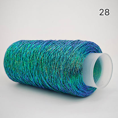Jewel Metallic Yarn（ジュエルメタリックヤーン）200g｜メタリックな輝き｜韓国トレンド｜スマホショルダー・バッグ作りに｜大容量｜全29色