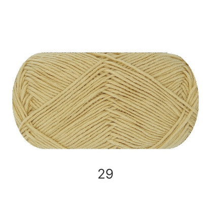 Premium Combed Cotton Lite（プレミアム・コーマコットン・ライト）40g｜高品質4ply｜軽やかで滑らかな編み心地｜推し活にぴったり｜初心者にもおすすめ｜全67色　
