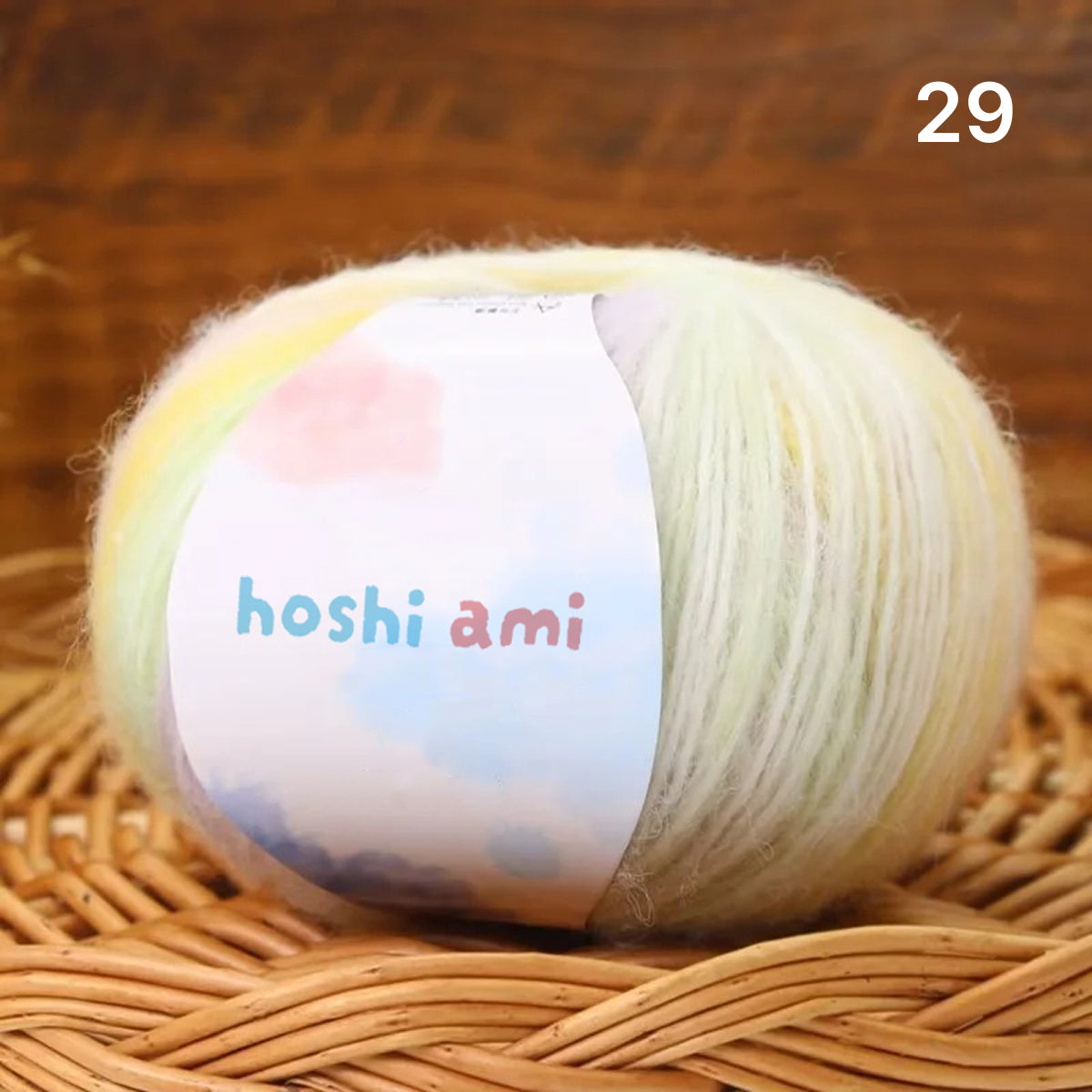 Cloud Mohair（クラウドモヘア）50g｜雲のように美しい段染め｜シルク混モヘア・シルクウール配合｜全20色
