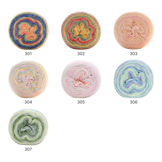 Bloom（ブルーム）150g｜ロングピッチ段染め・グラデーションヤーン｜ショール・ウェア・小物に｜全7色