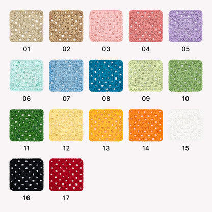 【竹由来】Bamboo Cotton（バンブーコットン）50g｜ほんのり艶めくサマーヤーン｜春夏ウェア・ショールに｜全17色
