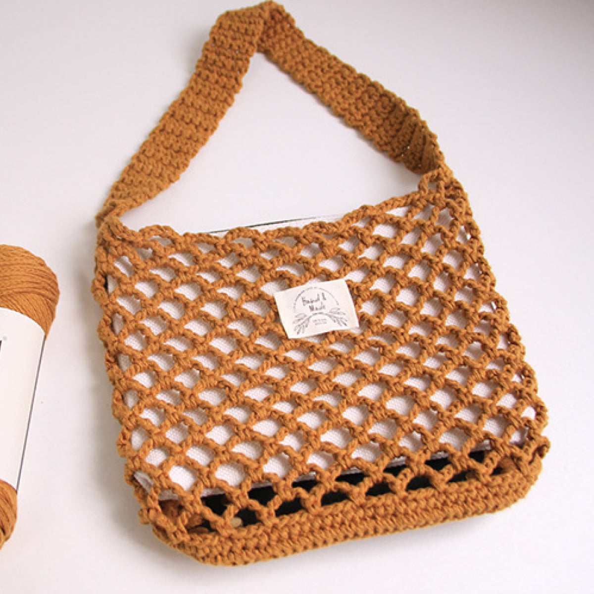 【綿100％】2mm Cotton Cord（2mm コットン・コード）150g｜しっかり編み上がる｜SNSで話題｜クロシェハット・バッグ・スマホショルダーに｜初心者にもおすすめ　