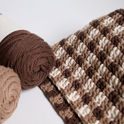 【綿100％】2mm Cotton Cord（2mm コットン・コード）150g｜しっかり編み上がる｜SNSで話題｜クロシェハット・バッグ・スマホショルダーに｜初心者にもおすすめ　