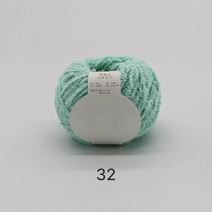 Cotton Candy Yarn（コットンキャンディヤーン）50g｜韓国で大流行｜ふわもこマシュマロ糸｜鉢底ネット編み・ネット編み・マフラー・帽子・編みぐるみ向け