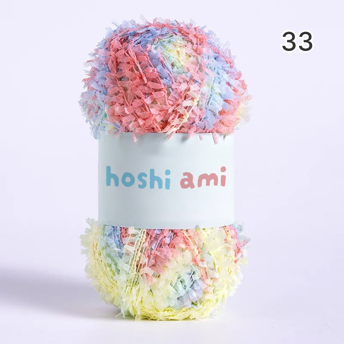 Leaf Ribbon Yarn（リーフリボンヤーン）｜韓国風ファンシーヤーン｜単独でも引き揃え用としても最適｜純色＆グラデーション｜全33色