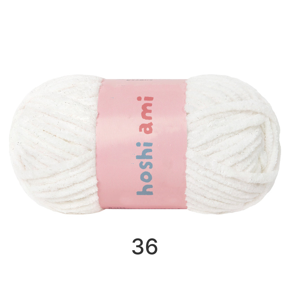 Fairy Mole（フェアリーモール）50g｜キラキラ輝くモール糸｜鉢底ネット編み・ネット編みに｜雲のようなふんわり肌ざわり｜全44色