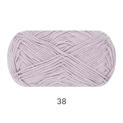 Premium Combed Cotton Lite（プレミアム・コーマコットン・ライト）40g｜高品質4ply｜軽やかで滑らかな編み心地｜推し活にぴったり｜初心者にもおすすめ｜全67色　