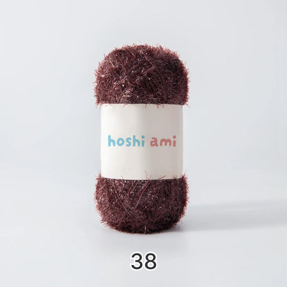 Bling Susemi Yarn（ブリングスセミヤーン）｜韓国スセミ糸｜キラキラファンシーヤーン｜引き揃えにもおすすめ｜全38色