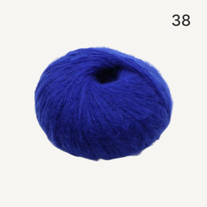 Fuwari Mohair（フワリモヘア）25g｜極上の肌触り｜綿あめのように軽やか｜引き揃え・透かし編み・ベビーウェアに｜全40色