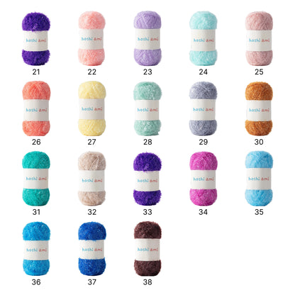 Bling Susemi Yarn（ブリングスセミヤーン）｜韓国スセミ糸｜キラキラファンシーヤーン｜引き揃えにもおすすめ｜全38色