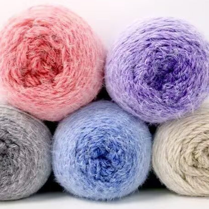 Longfur Yarn（ロングファーヤーン）190g｜とろける肌触りのグラデーション｜花束ブランケット・ショール作りに｜極太｜全17色