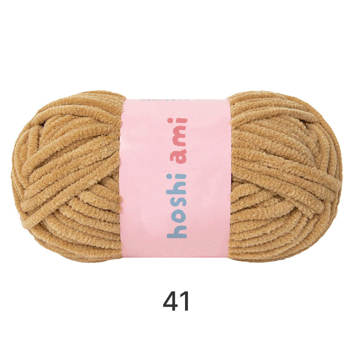 Fairy Mole（フェアリーモール）50g｜キラキラ輝くモール糸｜鉢底ネット編み・ネット編みに｜雲のようなふんわり肌ざわり｜全44色