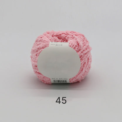 Cotton Candy Yarn（コットンキャンディヤーン）50g｜韓国で大流行｜ふわもこマシュマロ糸｜鉢底ネット編み・ネット編み・マフラー・帽子・編みぐるみ向け