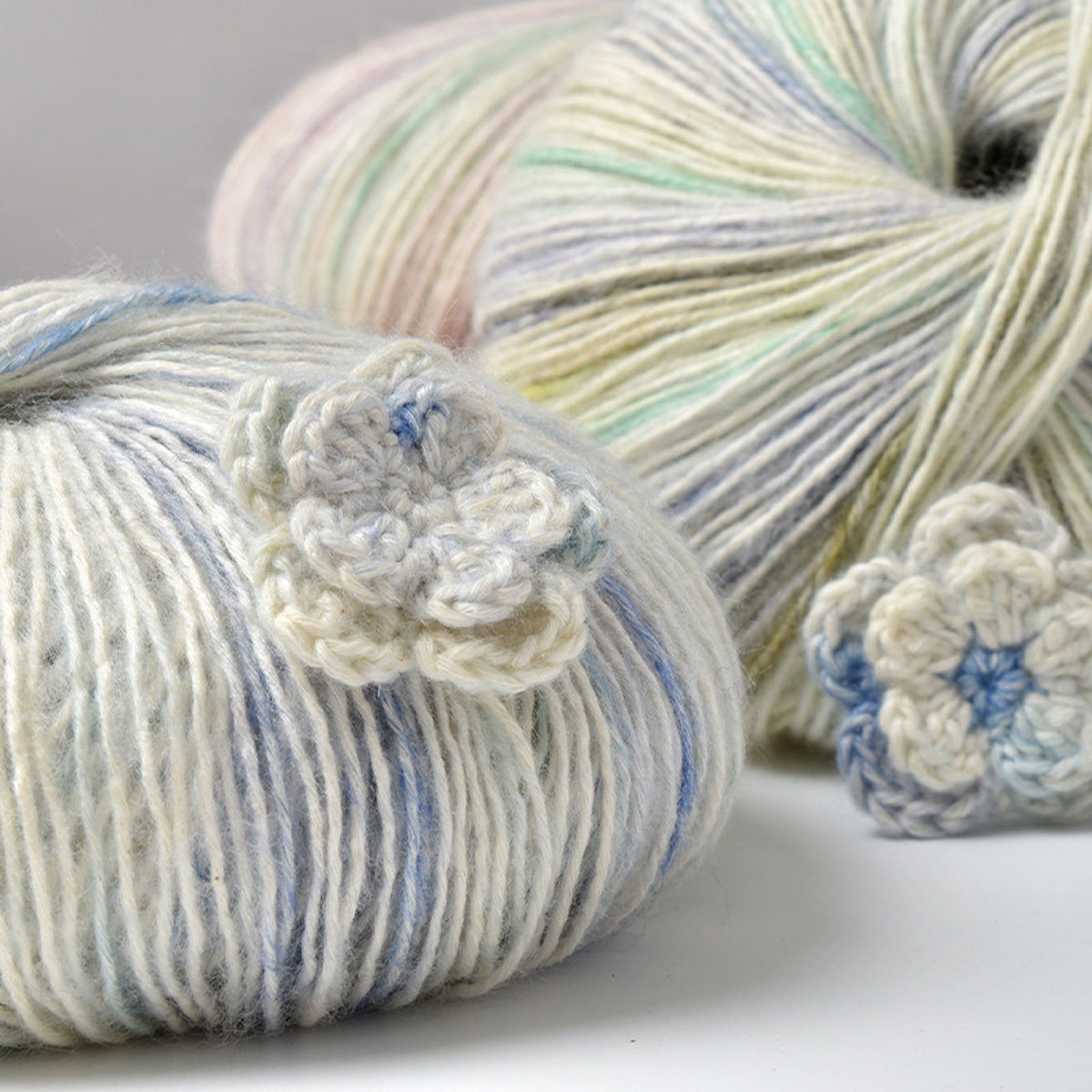 Pastel Cotton （パステルコットン）50g｜やさしい彩りのコットングラデーション糸｜中細・サマーヤーン ｜全14色
