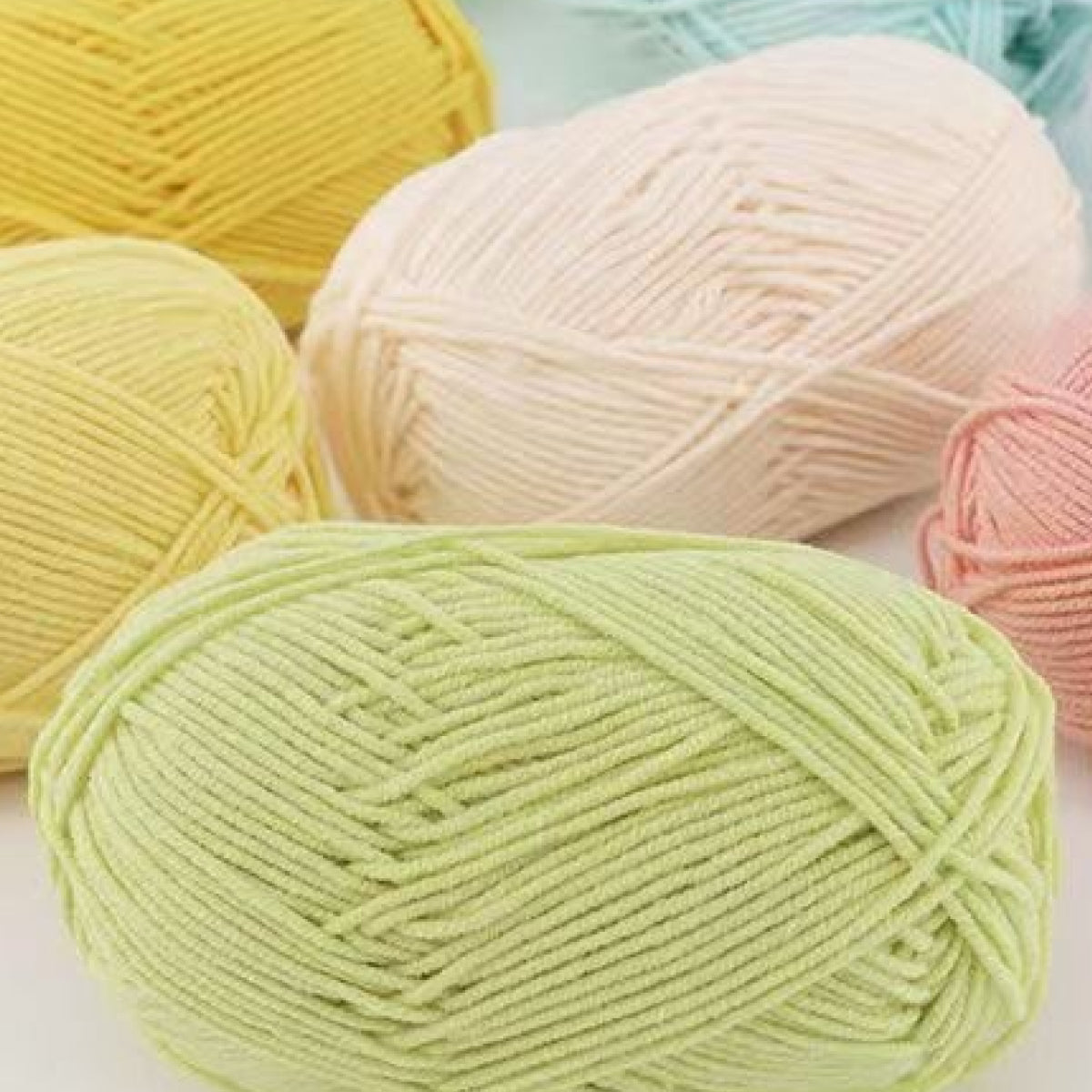 【全86色】ベビーミルクヤーン（Baby Milk Yarn）50g｜当店人気No.1のやわらか毛糸｜赤ちゃん・キッズにおすすめ｜並太