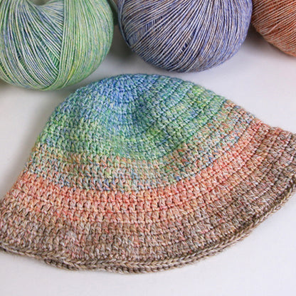 Mix Lily Yarn（ミックスリリヤーン）150g｜絵画のようなミックスカラー｜コットン混リリヤーン｜約375mの大容量｜ウェア・ブランケットに｜全13色