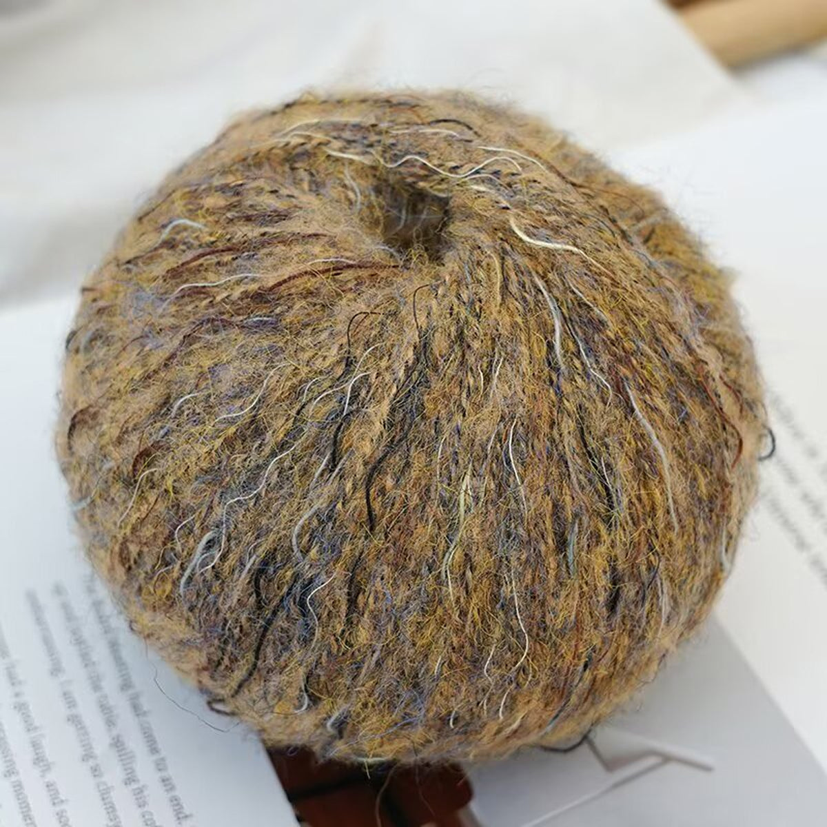 Hanabi Alpaca（ハナビ アルパカ）50g｜花火の彩り｜スーパーキッドモヘヤ＆アルパカ混｜韓国トレンド｜引き揃え風の華やかさ｜ファンシーヤーン｜全16色