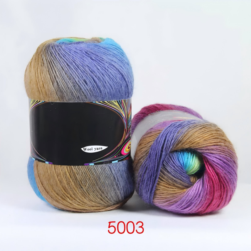 Serenade（セレナーデ）100g｜段染めウール｜幻想的なグラデーション｜手紡ぎ風シングルツイスト｜ショール・ウェアに｜全19色