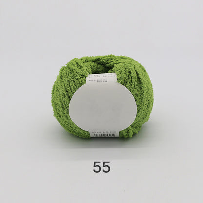 Cotton Candy Yarn（コットンキャンディヤーン）50g｜韓国で大流行｜ふわもこマシュマロ糸｜鉢底ネット編み・ネット編み・マフラー・帽子・編みぐるみ向け