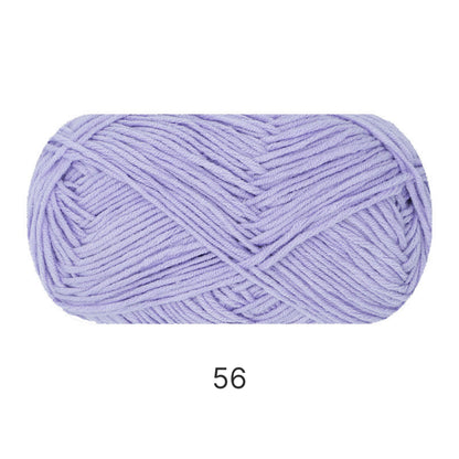 Premium Combed Cotton Lite（プレミアム・コーマコットン・ライト）40g｜高品質4ply｜軽やかで滑らかな編み心地｜推し活にぴったり｜初心者にもおすすめ｜全67色　