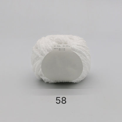Cotton Candy Yarn（コットンキャンディヤーン）50g｜韓国で大流行｜ふわもこマシュマロ糸｜鉢底ネット編み・ネット編み・マフラー・帽子・編みぐるみ向け