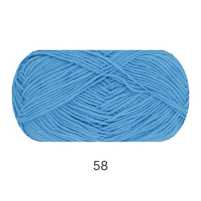 Premium Combed Cotton Lite（プレミアム・コーマコットン・ライト）40g｜高品質4ply｜軽やかで滑らかな編み心地｜推し活にぴったり｜初心者にもおすすめ｜全67色　
