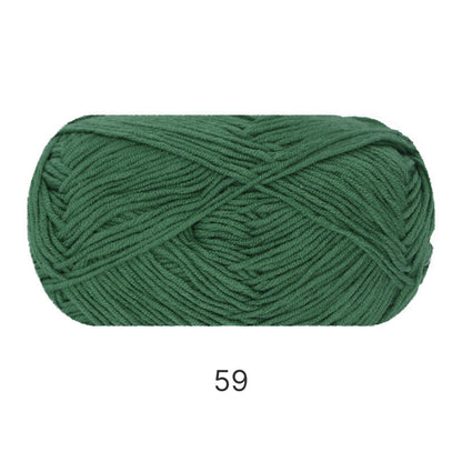 Premium Combed Cotton Lite（プレミアム・コーマコットン・ライト）40g｜高品質4ply｜軽やかで滑らかな編み心地｜推し活にぴったり｜初心者にもおすすめ｜全67色　